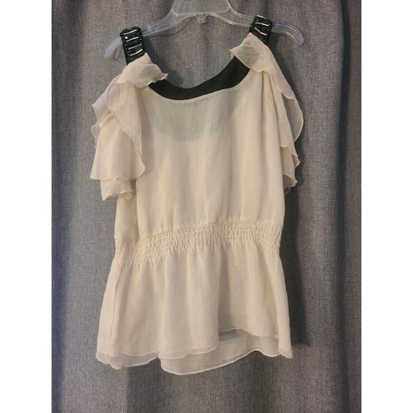 Embellished Y2K Bebe Blouse XS - Picture 2 of 3